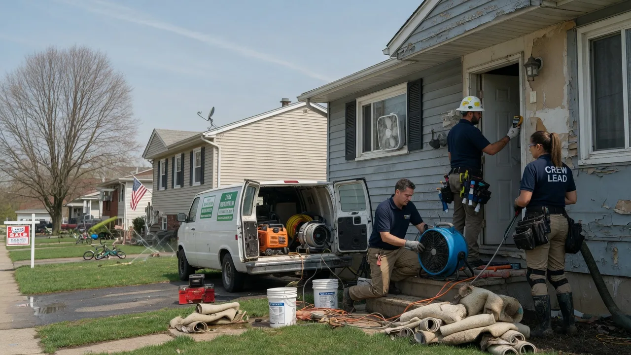 Flood Cleanup in Eugene, MO near me